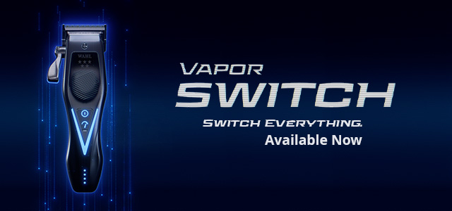 A WAHL Professional újraértelmezi a borbélyozás világát a Vapor Switch segítségével